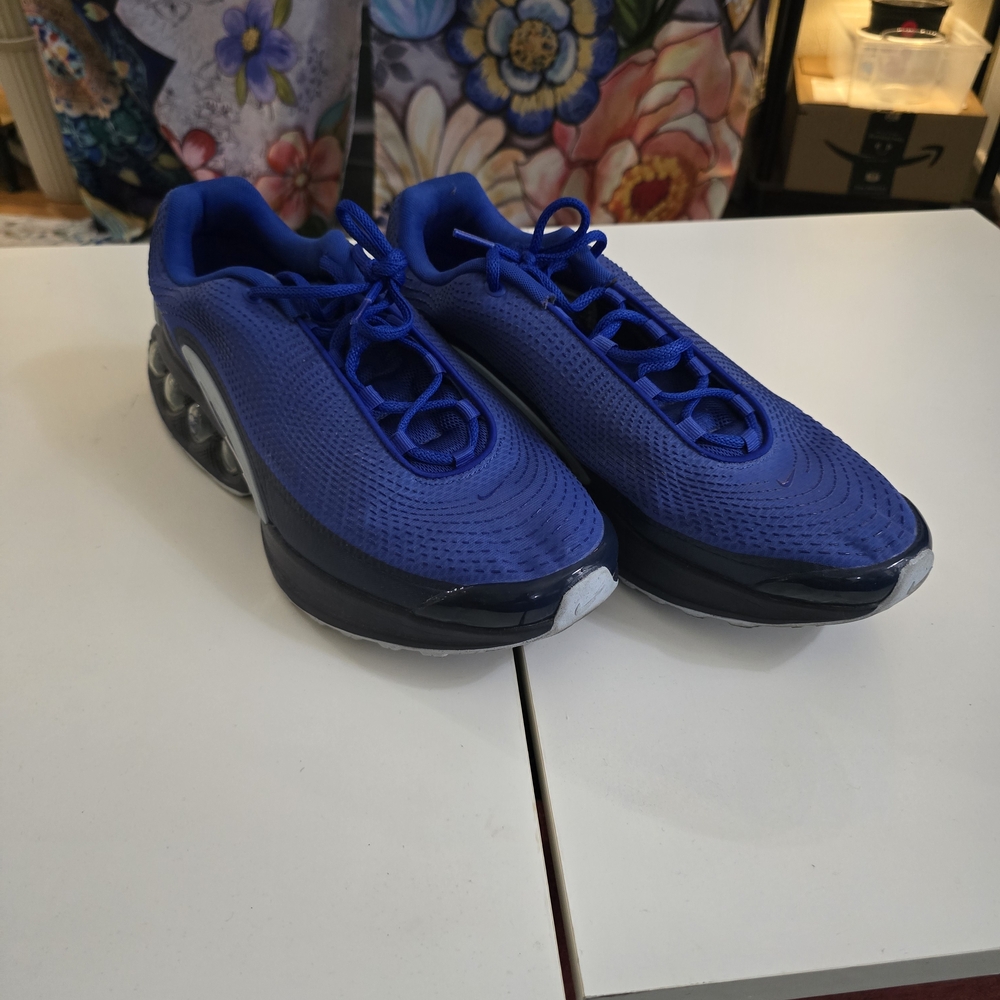 Nike Mens Air Max Blue Athletic Shoes